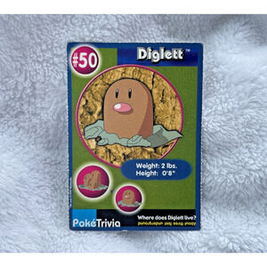 POKÉMON Diglett Pokemon #50 Mewtwo Strikes Back Nintendo Trading Card